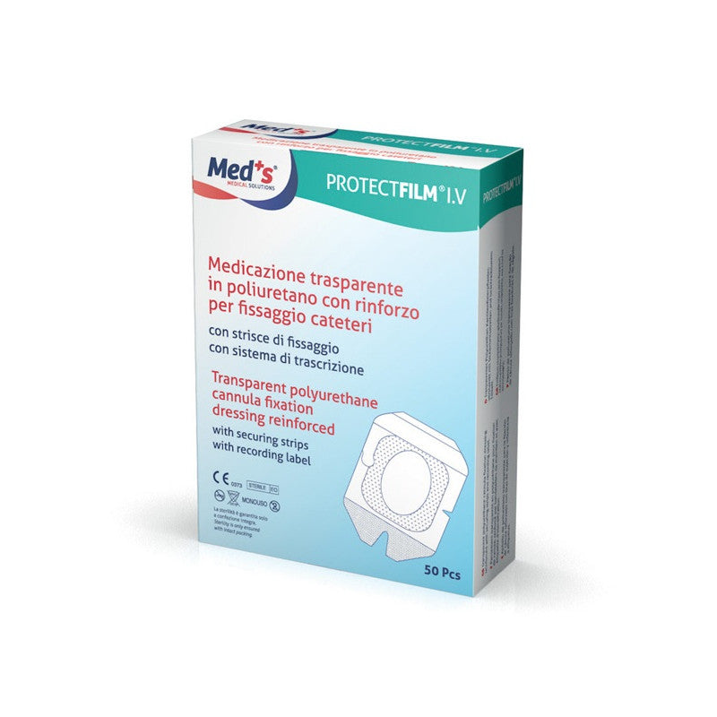 Medicazioni per catetere Protect Film I.V. - 5 cm × 6 cm Pediatrica - conf.50 pz.