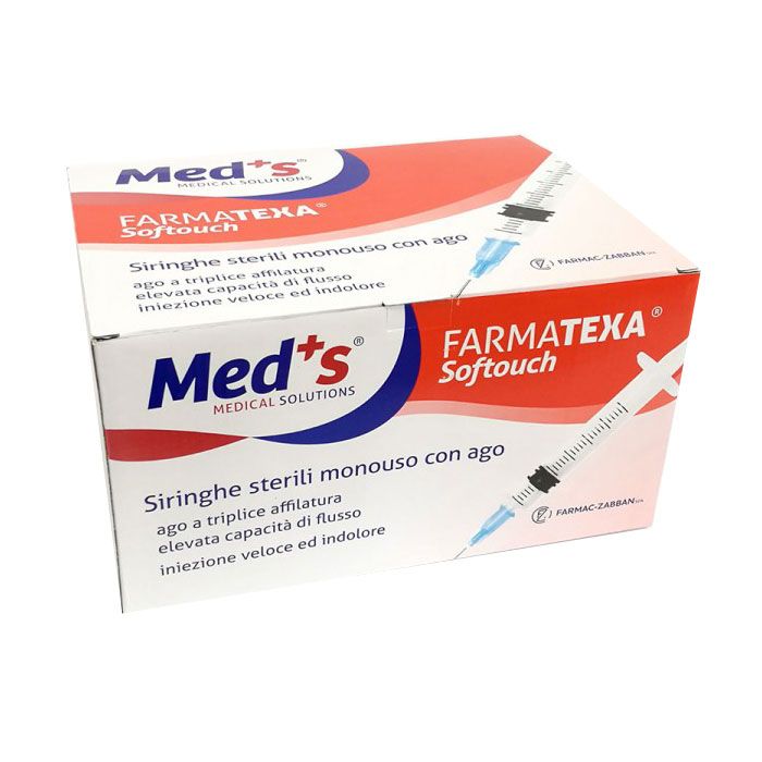Siringhe con ago FARMATEXA Softouch - conf.100 pz.