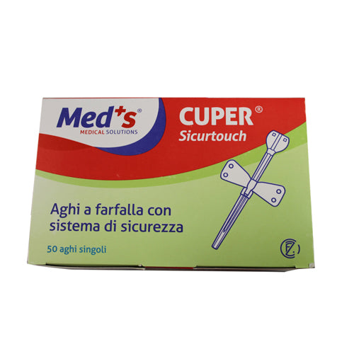 Aghi a farfalla CUPER Sicurtouch con sistema sicurezza