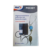 Esfigmomanómetro aneroide manual con fonendoscopio + bolsa