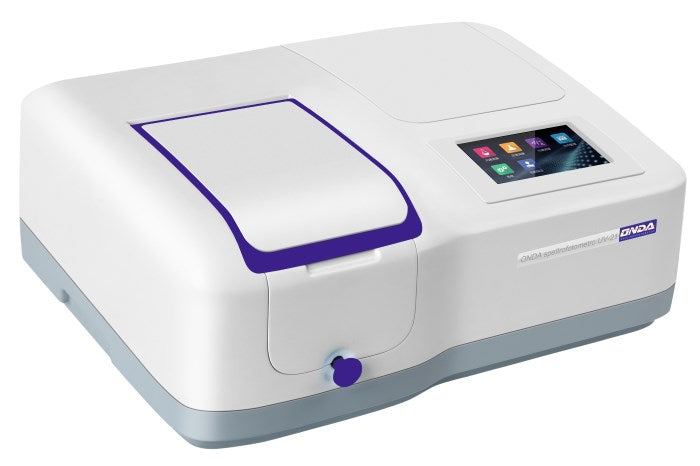 Spettrofotometro VISIBILE, range 320 - 1100 nm, display a colori 5” TOUCH SCREEN