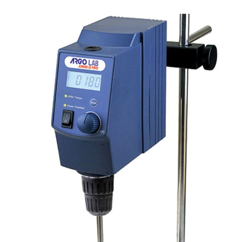 Agitatore meccanico ad asta con display LCD. Massima quantità di agitazione 40 L