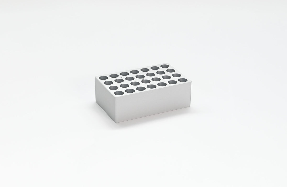 Bloc 28 trous pour tubes 5/15 ml pour thermobloc HB 120