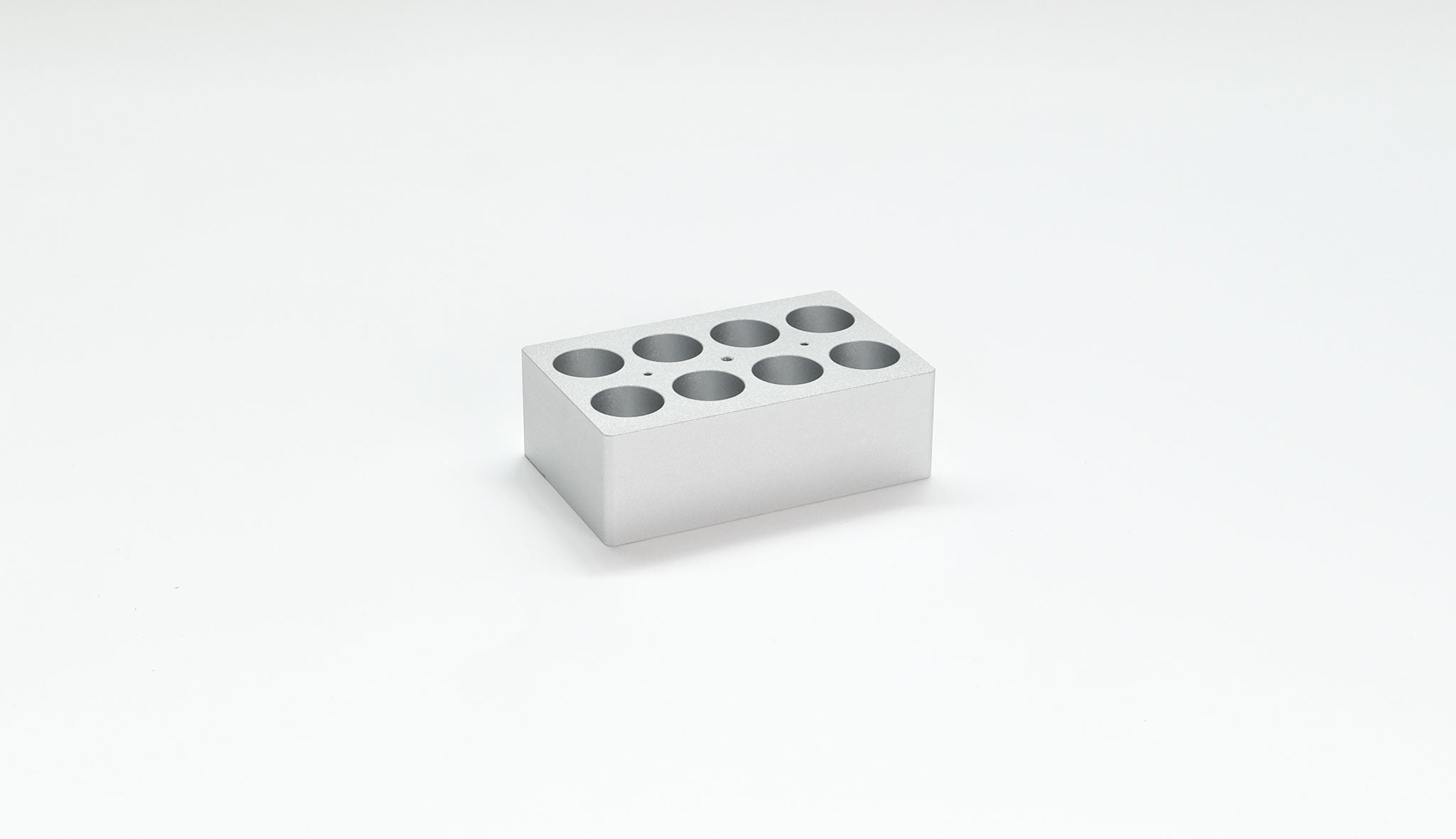 Blocco 8 fori per provette 50 ml per termoblocco  HB 120