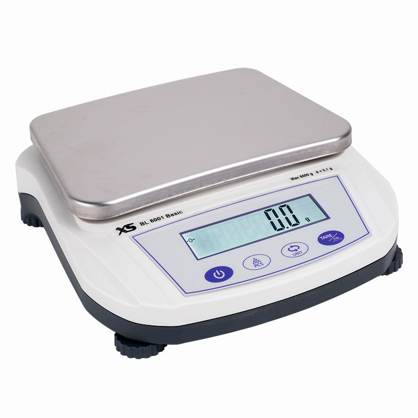 Bilancia elettronica di precisione tecniche XS BALANCE mod. BL 6001 BASIC - 6000gr. - 0,1