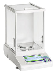 Digital precision analytical balance with weighing capacity: 220g and resolution: 0.0001 g (0.1mg).