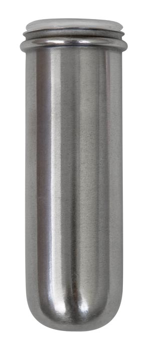 Portaprovette in acciaio per rotore A 6-100, per provette a fondo sferico da 100 ml 1pz minimo ordine 6 pz