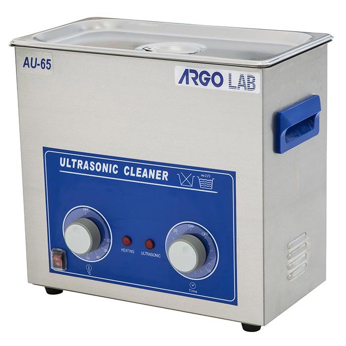 Bagno ad ultrasuoni analogico con capacità: 6,5 Lt. Mod. AU-65
