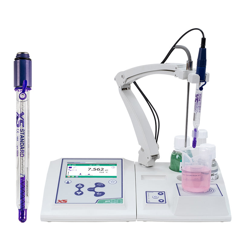pHmetro da banco - Elettrodo Standard S7 - XS pH 80 PRO Stirrer