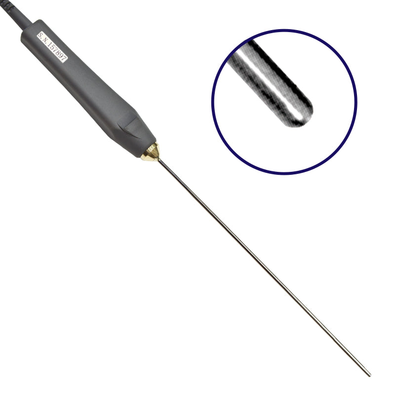 Sonda di temperatura a PT100- PT56L Puntale semisferico per misure in aria e liquidi