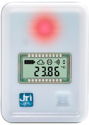 Data logger con sensore luminosità (-30°C...+70°C) ambientale con display memorizza fino a 10.000 misure