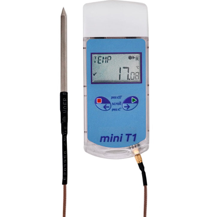 Data logger Mini T1 PDF NEW con sonda esterna