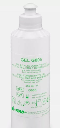 Gel per ECG G005 - flacone 260 ml