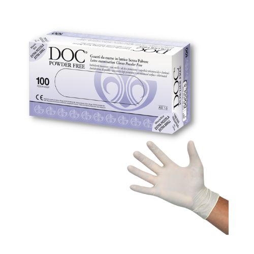 Guantes de látex sin talco DOCCL DOC