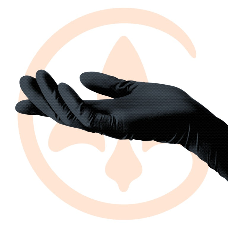 DOC Guantes EKOGRIP de nitrilo con superficie microrugosa en forma de diamante