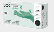 Guanti in lattice con aloe vera senza polvere DOC