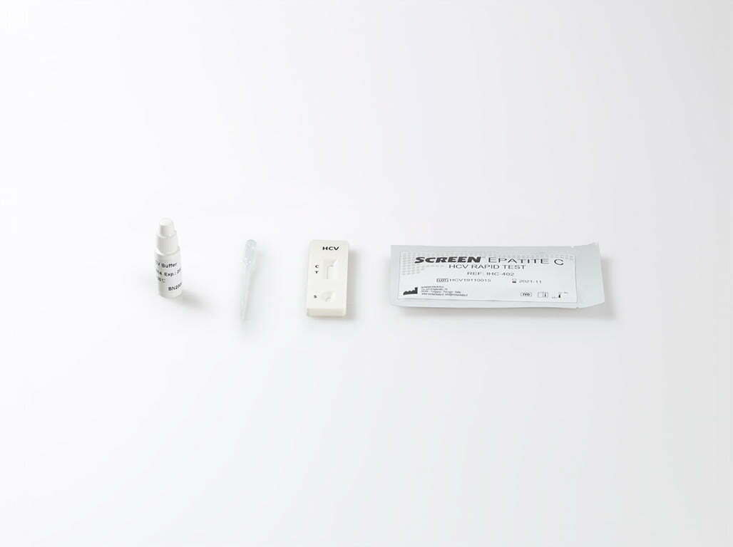 Test rapido a cassetta Epatite C HCV (sangue intero/siero/plasma) conf. 40 pz.