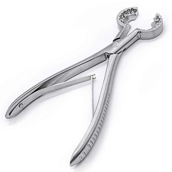 Pinza abridora de flebo