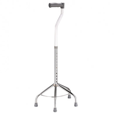 Bastone quadripode con impugnatura ergonomica