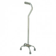 Bastone quadripode con impugnatura ergonomica a base stretta