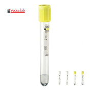 Vacutest Röhrchen 16x100 ACD/A 9 ml gelber Verschluss - Packung mit 100 Stk. - VERFALL 31.8.2026