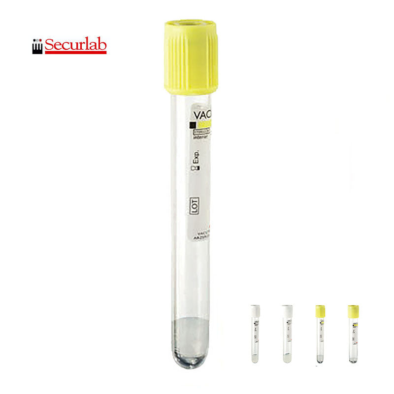Vacutest Röhrchen 16x100 ACD/A 9 ml gelber Verschluss - Packung mit 100 Stk. - VERFALL 31.8.2026
