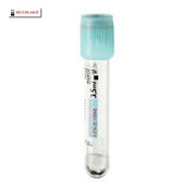 Vacutest Provette 13x75 con sodio citrato tamponato 3,8% - tappo azzurro trasparente - Conf.100 pz.