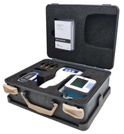Kit diagnostico 1 pulsossimetro, 1 termometro no contact, 1 misuratore di pressione da
polso,