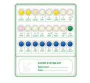 System zur Suche und Identifizierung intestinaler pathogener Bakterien aus Stuhlproben Copro System plus - Packung mit 20 Tests