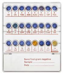 Sensi test Gram negativo - 20 tests