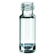 Vial N 9, 0,2ml, colore ambrato, fondo piatto, inserto 0,2ml integrato 100 pz.