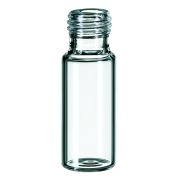 Vial 1,50 ml collo a vite ND9 apertura larga, dimensioni 32 x 11,6 mm, vetro trasparente fondo piatto conf.100 pz
