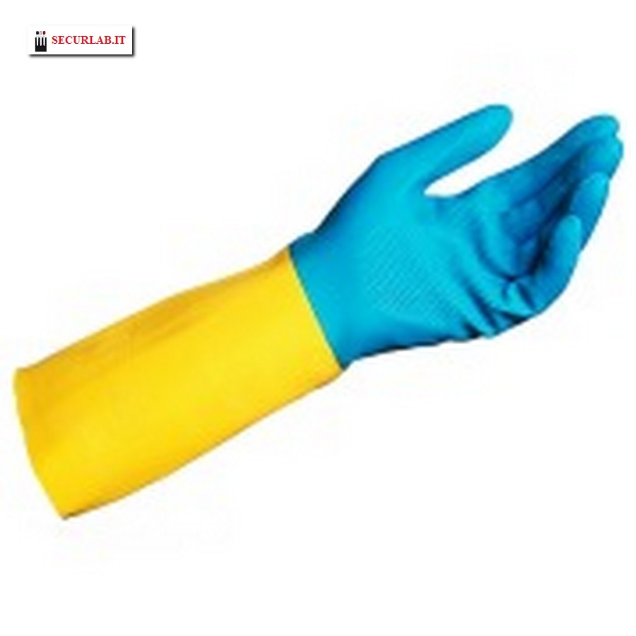 Latex-polychloroprene gloves, Length 330 mm, Size L (9) - 1 pair