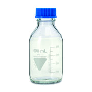 ISO-Flasche, Schraubverschluss, 500 ml, Ø außen 86x182 h mm, Gewinde 45 GL 10 Stück.