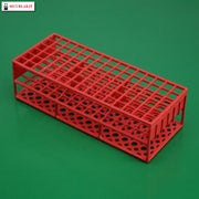 Portaprovette rosso 90 posti 13mm