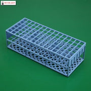 Portaprovette blu 90 posti 13mm