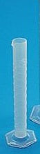 Cilindro PP 500 ml graduato forma alta 
confezione 6 pz.