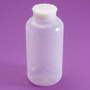 Bottiglie graduate a collo largo in LDPE