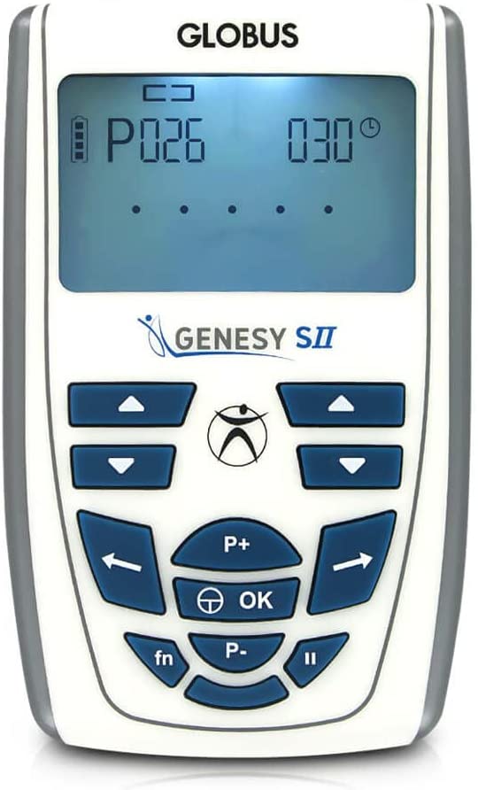 Elettrostimolatore a 2 canali - 60 programmi - Genesy SII Globus
