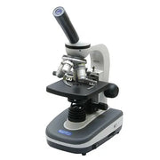 Microscopio monocular E-Acro 1000x (4x10x40x100x) - iluminación LED - platina mecánica