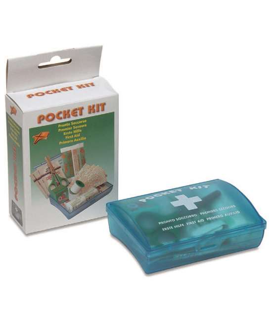 Pocket Kit primo soccorso per campeggio e tempo libero