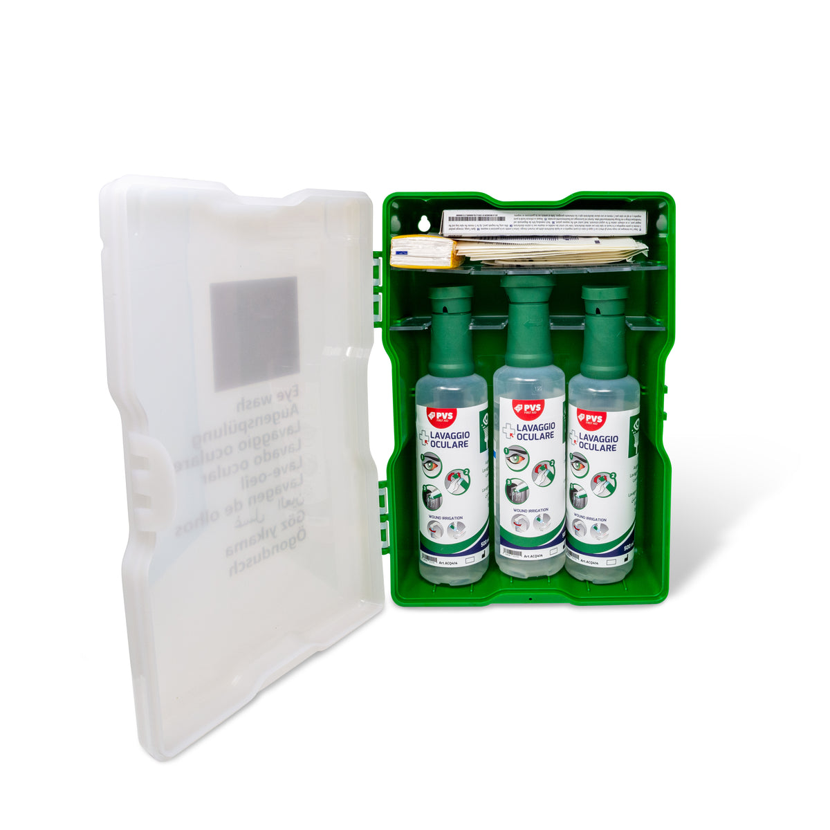 Stazione di pronto soccorso oculare K3 wash kit