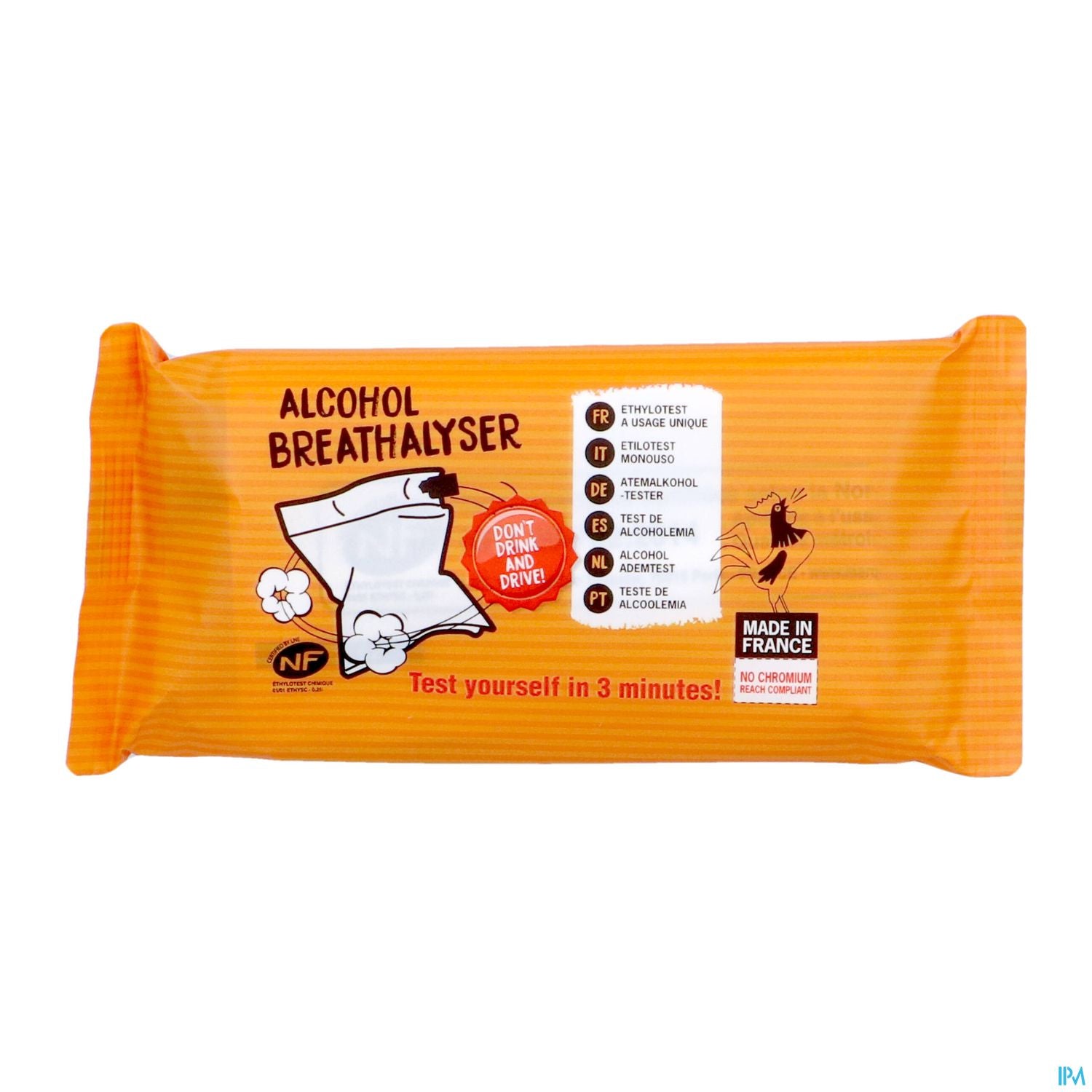 Alcool Self Test - Etilometro Monouso Certificato