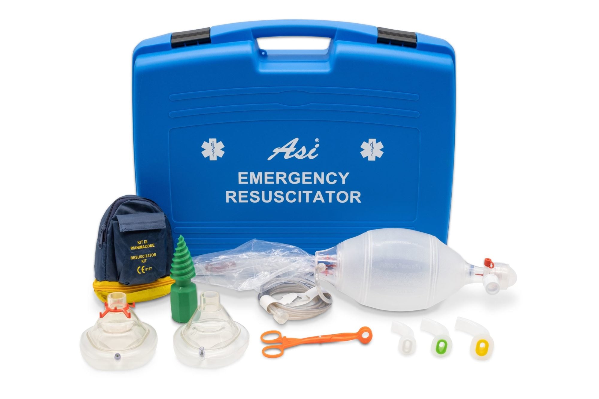 Kit di rianimazione ASIBOX - con valigetta - Adulti