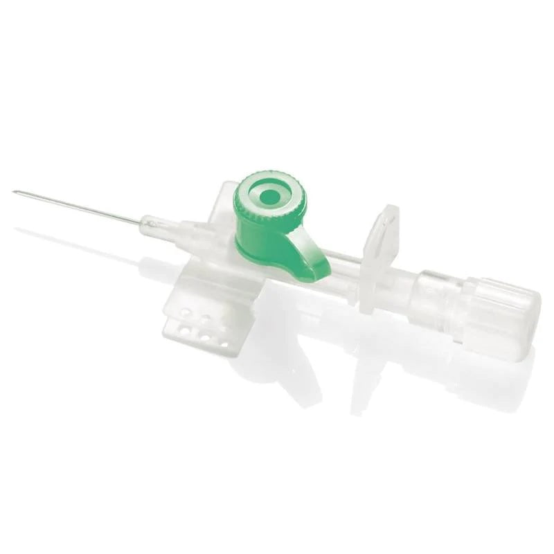 HEMOFLON 2-way cannula needles 18Gx32 mm with sterile wings - Pack 50 pcs.