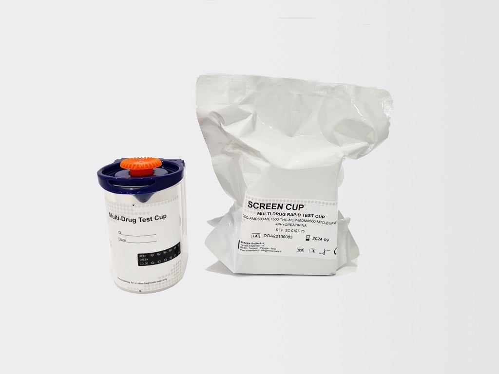 Test Rapidi Multi Drug Cup Screen 8+A+AD - Conf.25 test