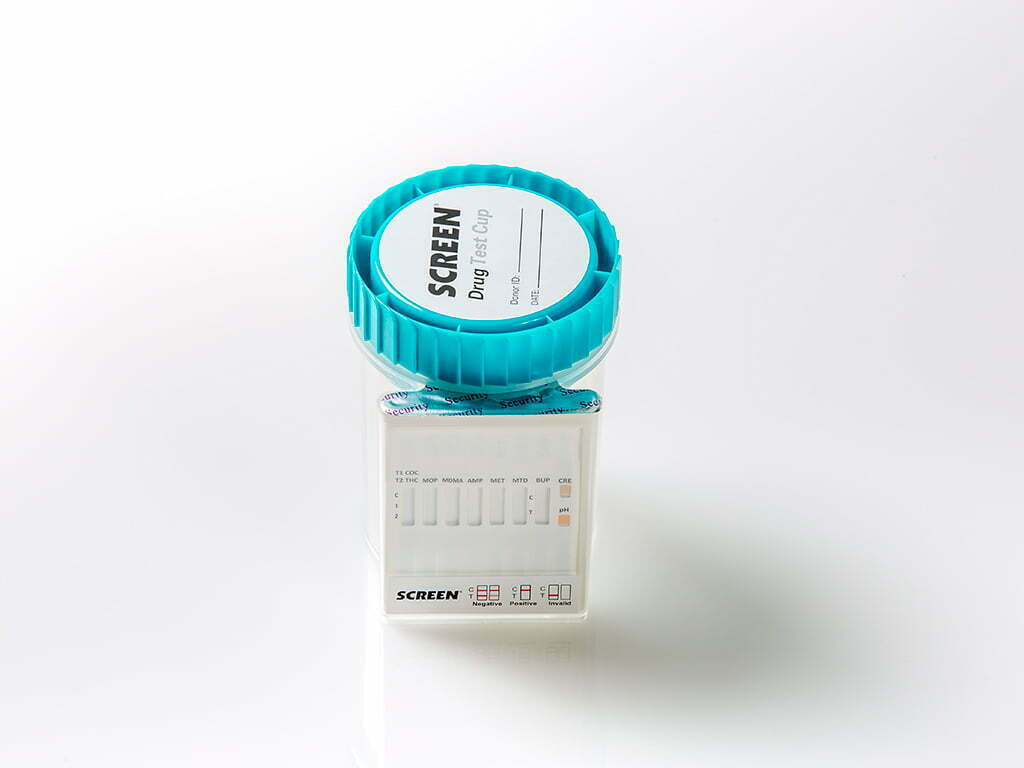 Test rapido multidroghe Screen CUP 8 Parametri con adulteranti- conf. 25 test