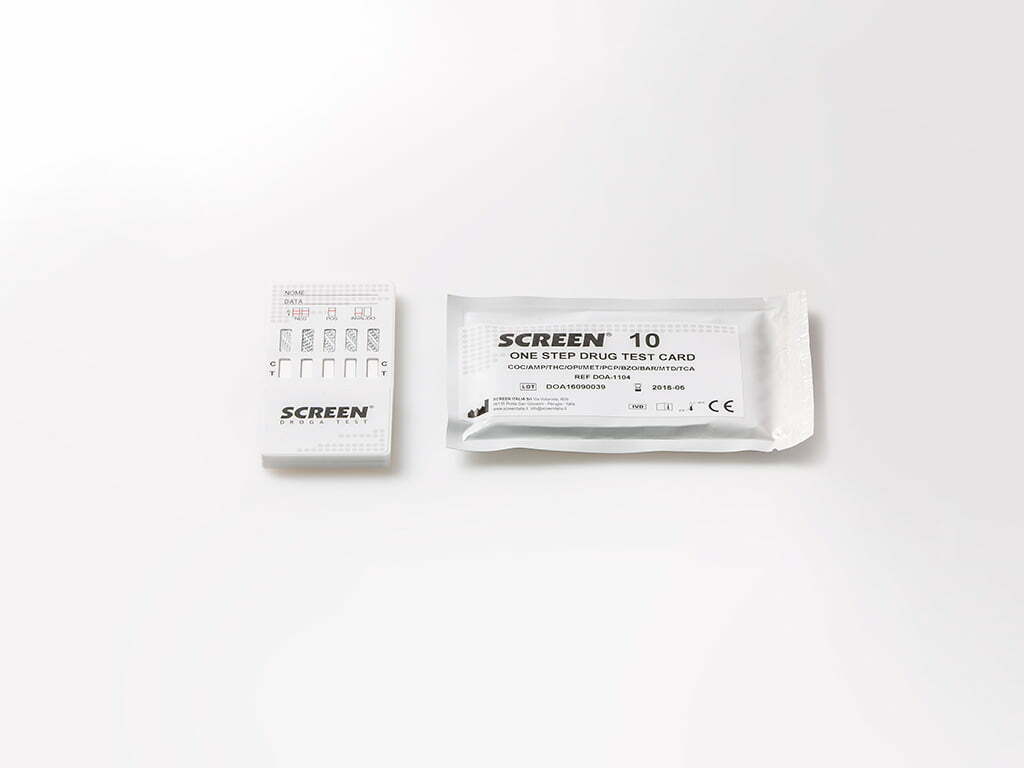 Test Rapidi Multi Drug Screen 10 - Conf.25 test