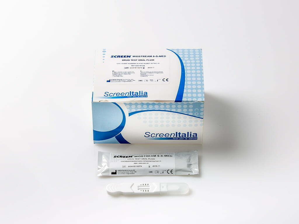 Test Rapidi Multi 6 tramite saliva - Conf.25 pz.