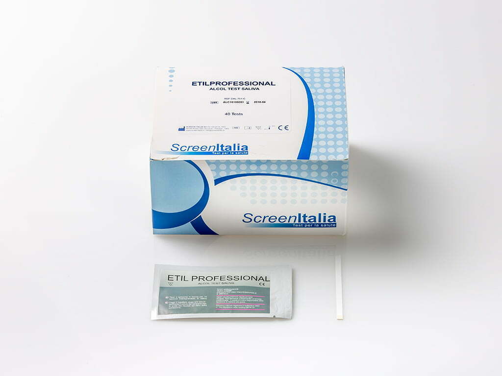 Alcol Test su saliva Etil Professional - Conf.40 pz.